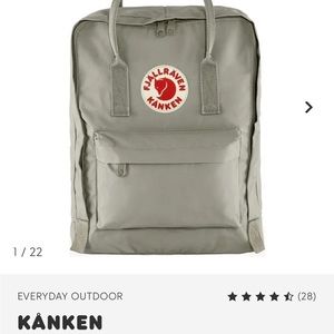Grey Fjallraven backpack. Perfect condition barely used.
